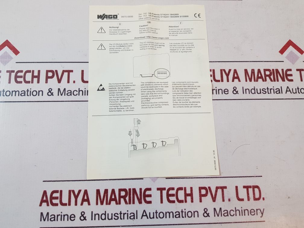 Wago 750-517 output module v5.2