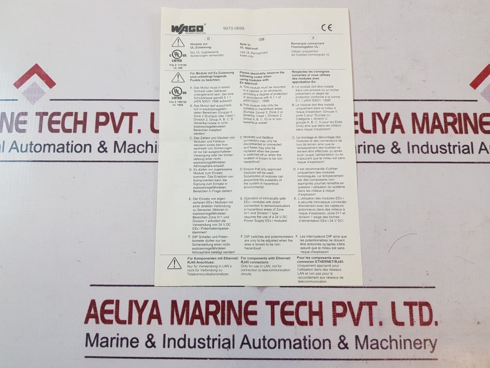 Wago 750-517 output module v5.2