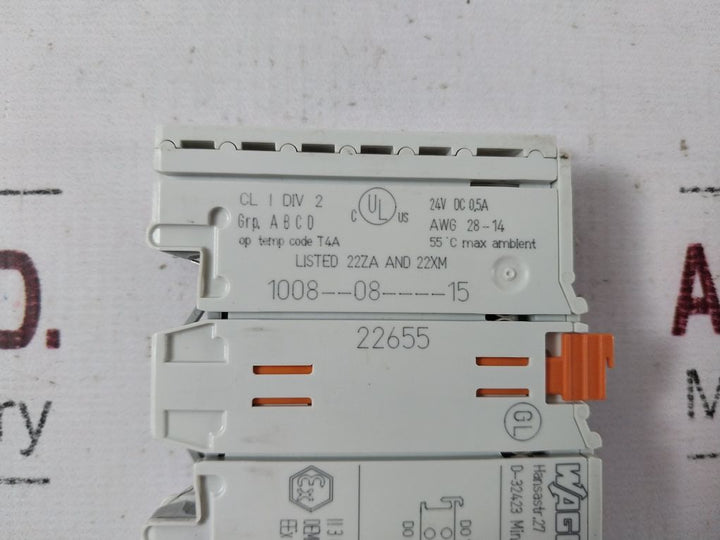 Wago 750-530 Digital Output Module 1008--08----15