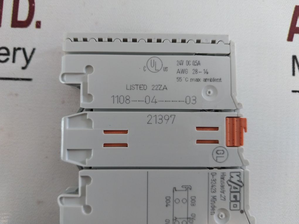 Wago 750-531 4-channel Output Module 1108--04----03