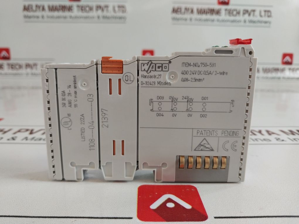 Wago 750-531 4-channel Output Module 1108--04----03