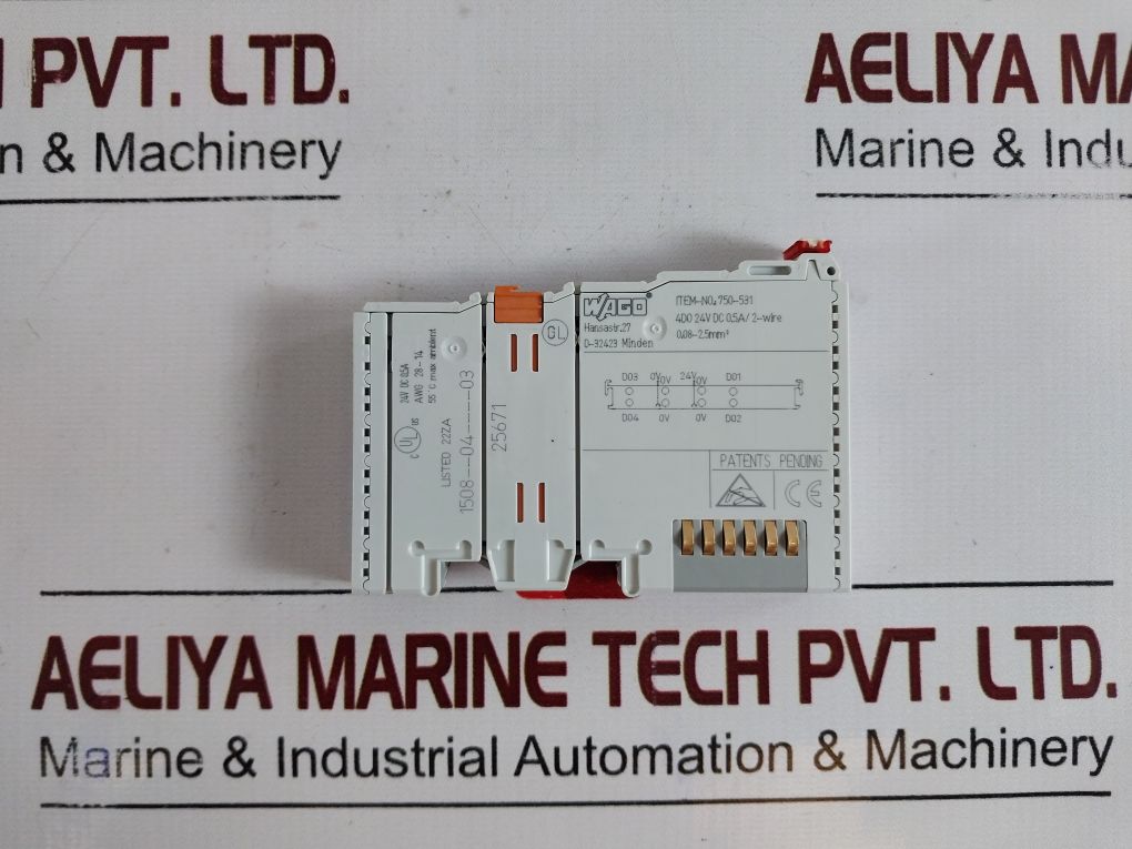 Wago 750-531 Digital Output Module 1508--04----03