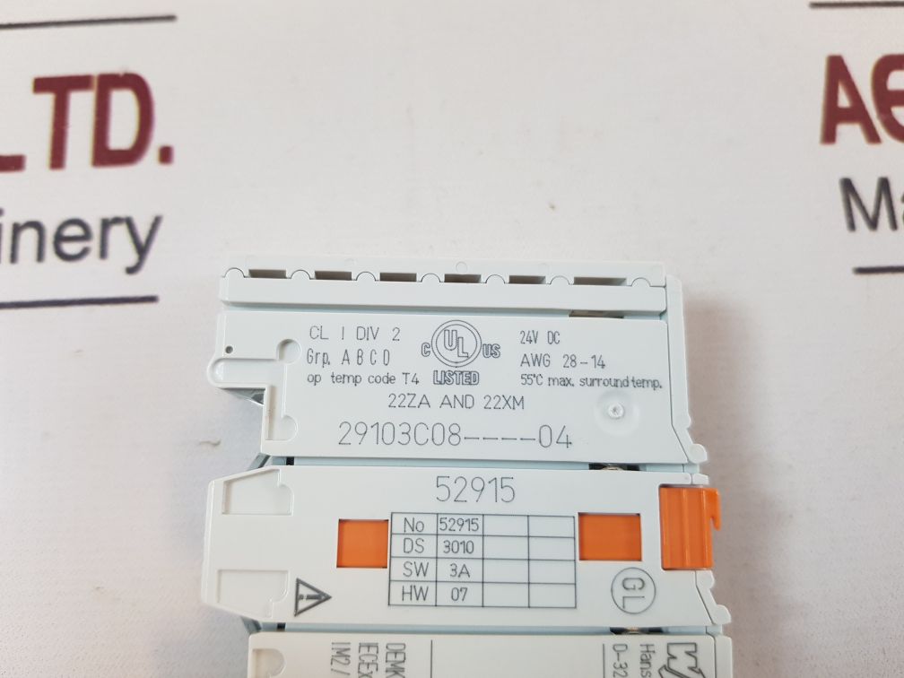 Wago 750-554 analog output module 