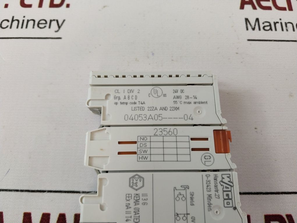 Wago 750-554 Output Module 04053A05----04