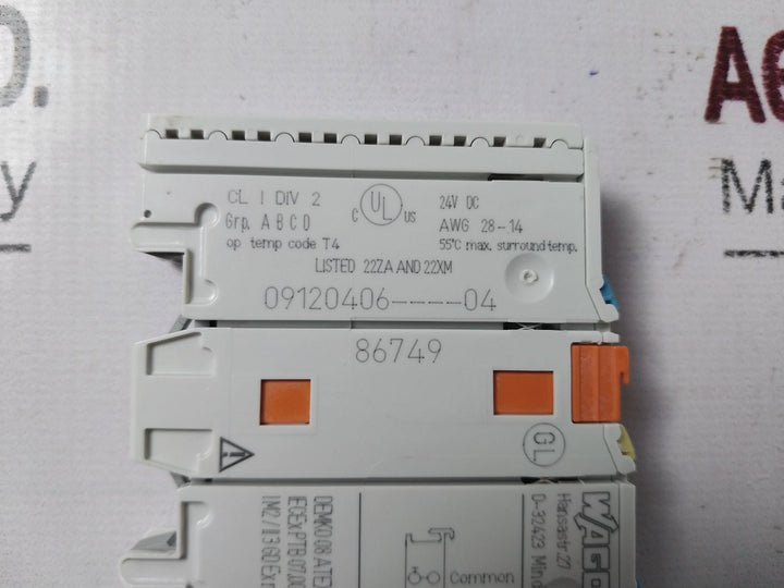 Wago 750-559/200-000 Analog Output Module 4Ao 0-10V Dc