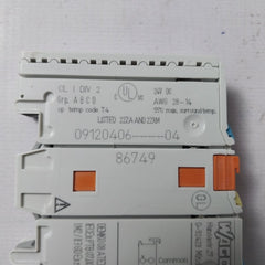 Wago 750-559/200-000 Analog Output Module 4Ao 0-10V Dc