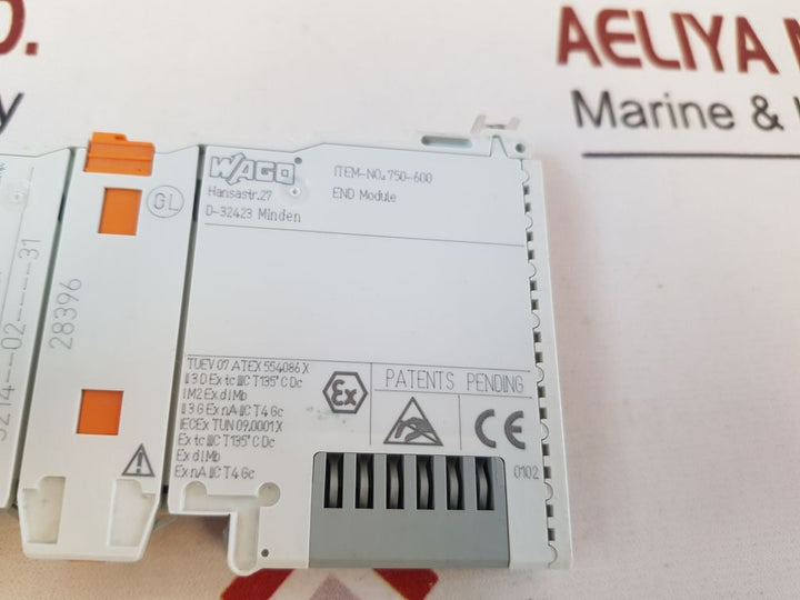 Wago 750-600 End Module 3214--02----31