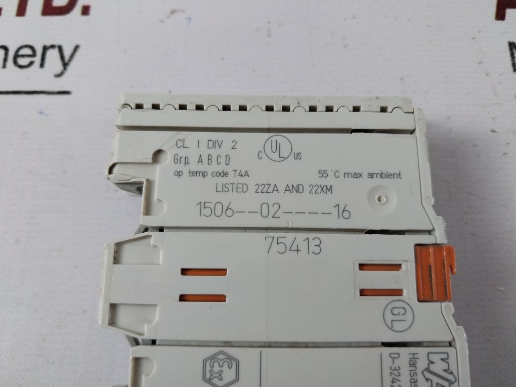 Wago 750-600 End Module 1506--02----16