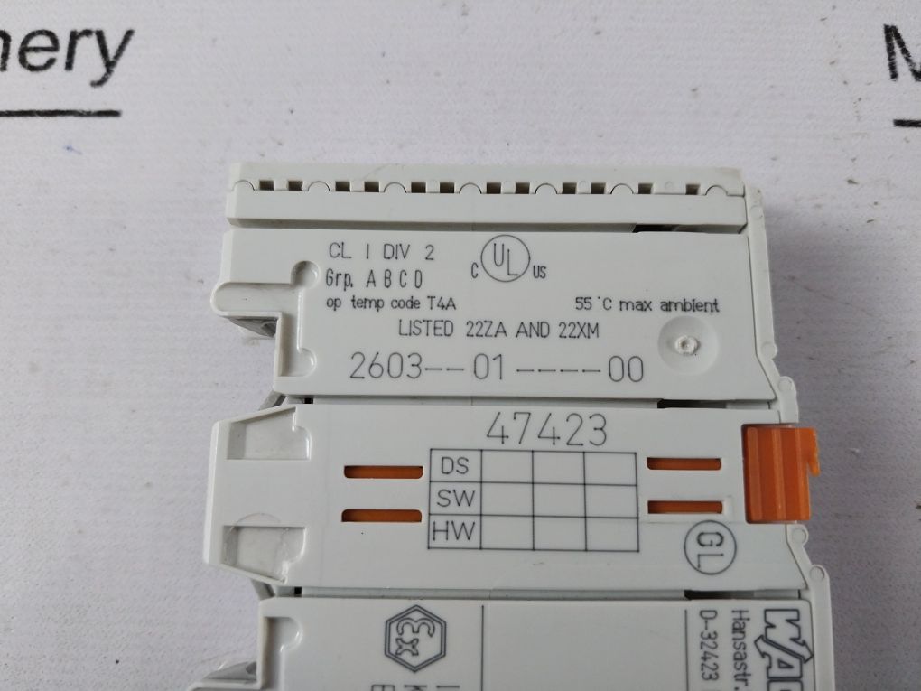 Wago 750-600 End Module 2603--01----00 47423