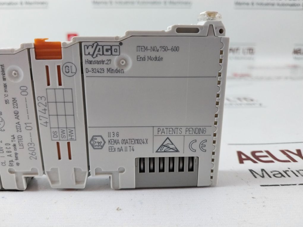 Wago 750-600 End Module 2603--01----00 47423