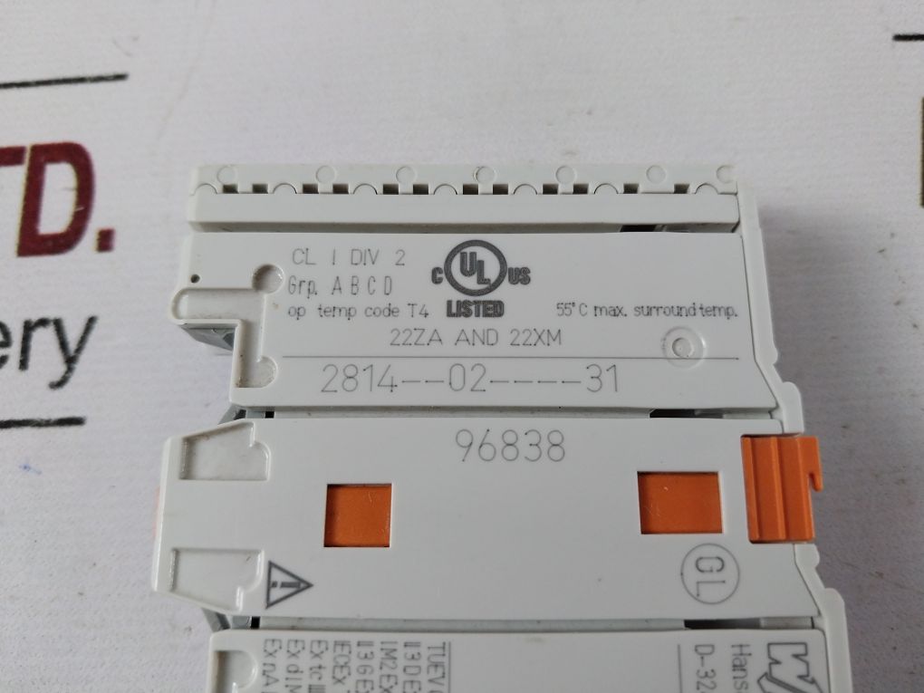Wago 750-600 End Module 2814--02----31