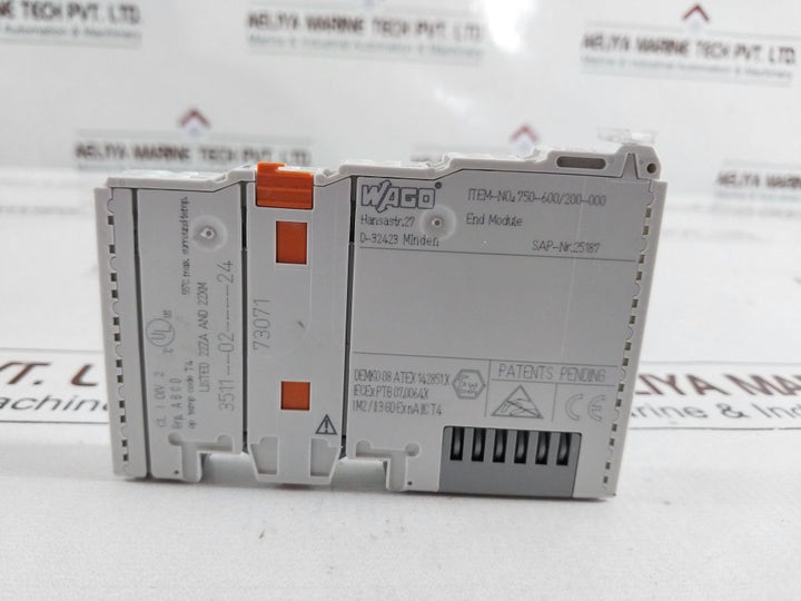 Wago 750-600/200-000 End Module