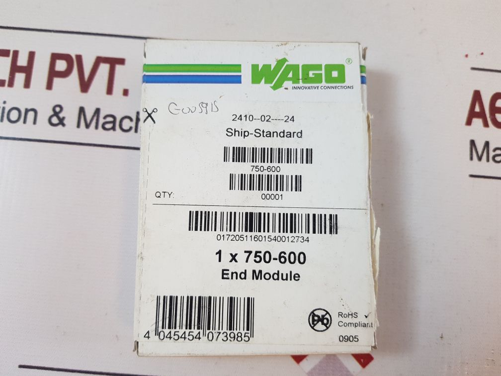 Wago 750-600 End Module 142851X
