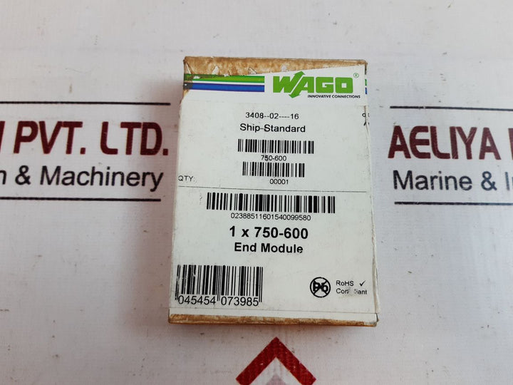 Wago 750-600 End Module 99580
