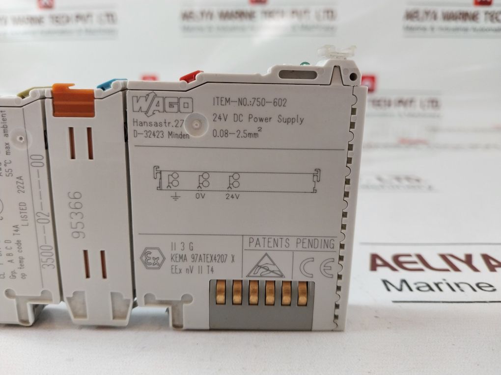 Wago 750-602 Power Supply 24V Dc 3500--02----00