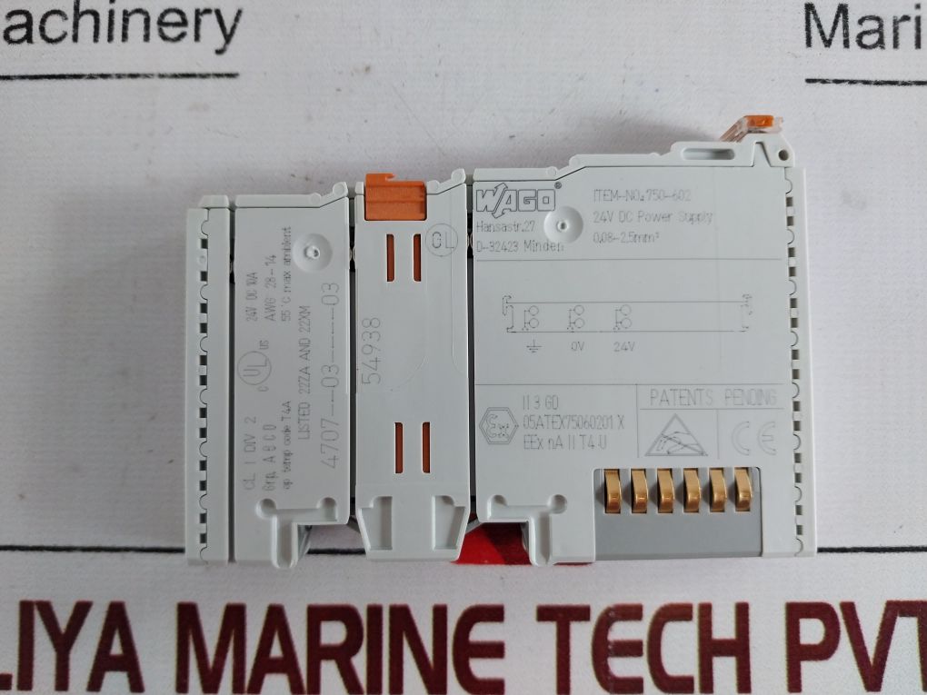 Wago 750-602 24V Dc Power Supply 4707--03----03