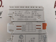 Wago 750-602 Power Supply 2003--03----03 24V Dc