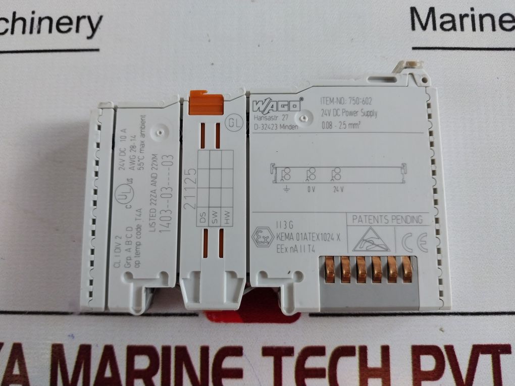 Wago 750-602 Power Supply 1403--03----03