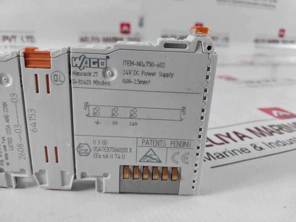 Wago 750-602 Power Supply 2608--03----03