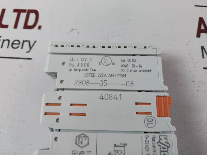 Wago 750-610 Power Supply 2308--05-----03
