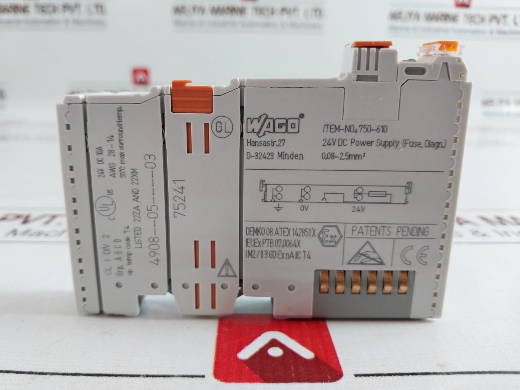 Wago 750-610 Power Supply 4908--05----03