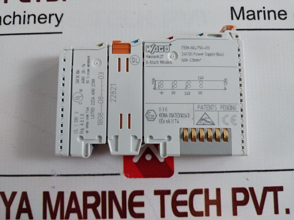 Wago 750-613 Power Supply 1808--08----03