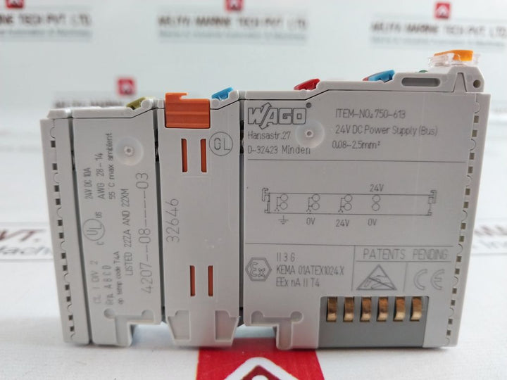 Wago 750-613 Power Supply 4207--08----03