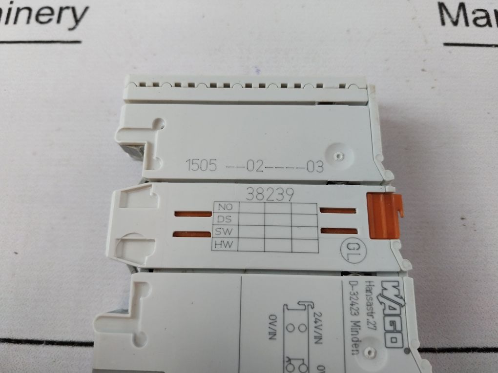 Wago 750-626 Power Supply Filter (Surge) 1505--02----03