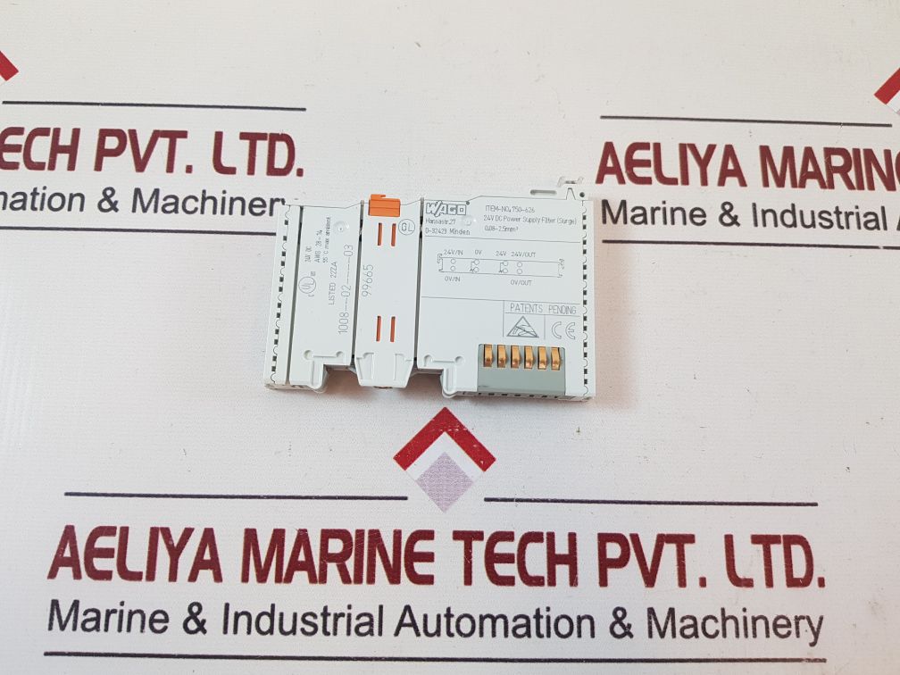 Wago 750-626 24v dc power supply filter