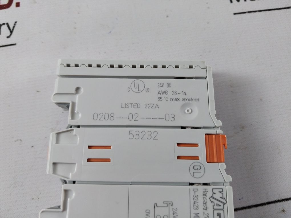 Wago 750-626 Power Supply Filter 0208--02----03