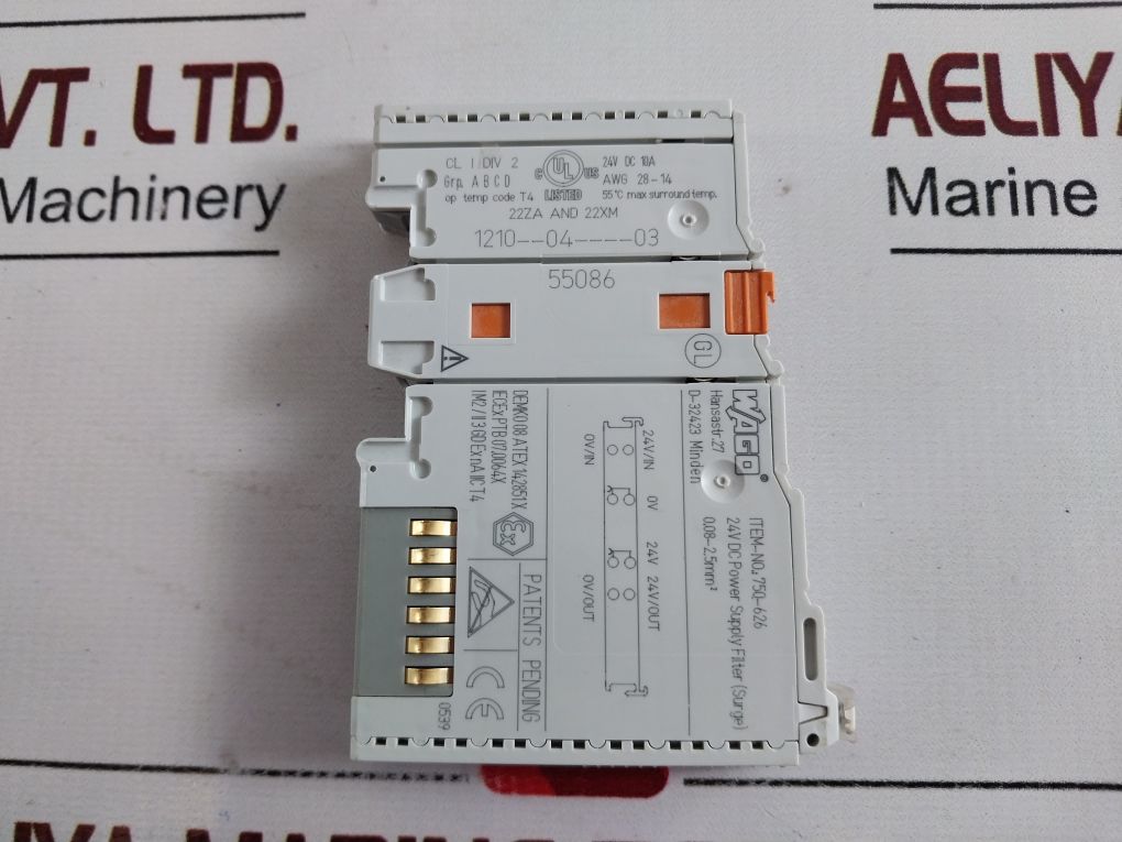 Wago 750-626 Power Supply Filter 1210--04----03