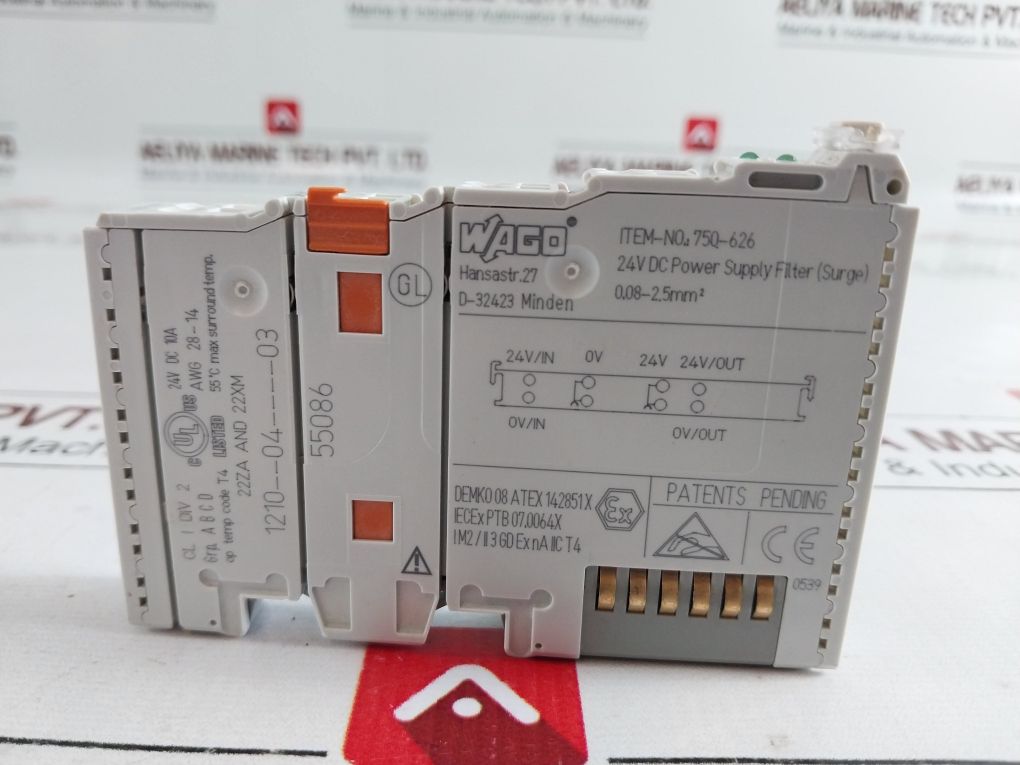 Wago 750-626 Power Supply Filter 1210--04----03