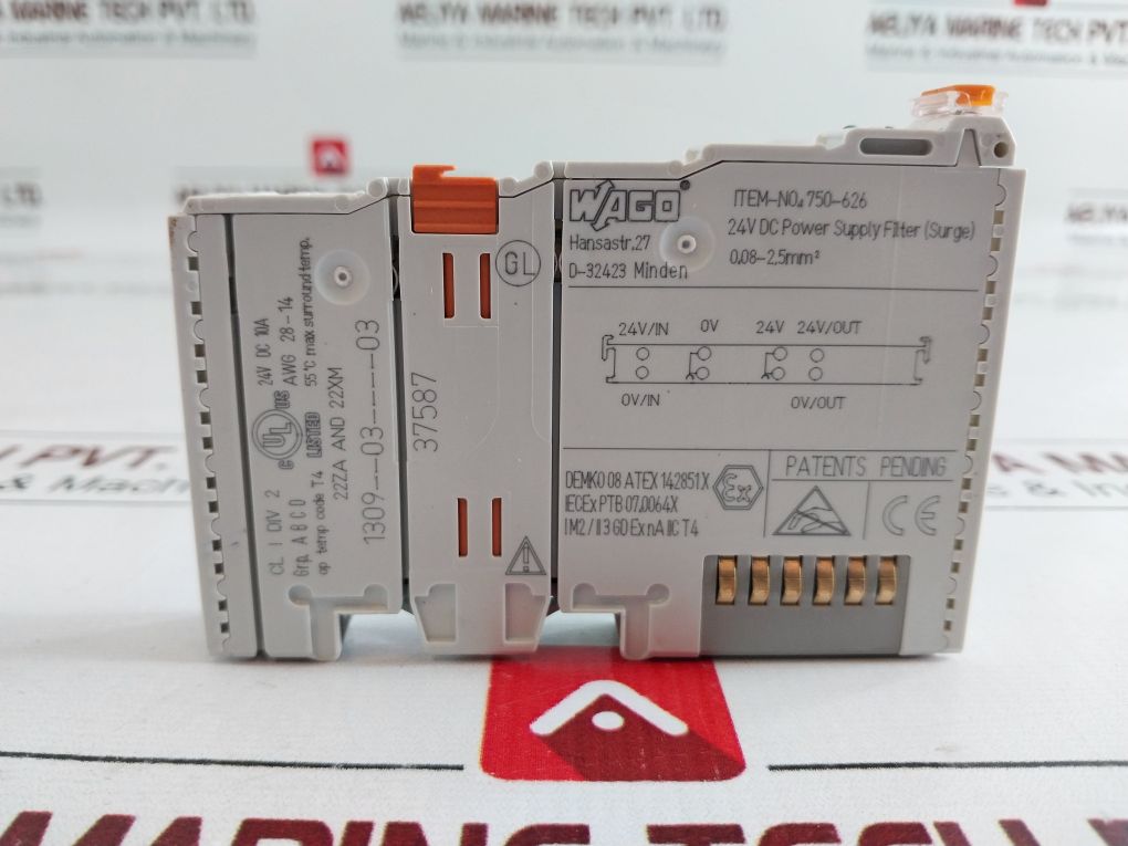 Wago 750-626 Power Supply Filter 1309--03----03