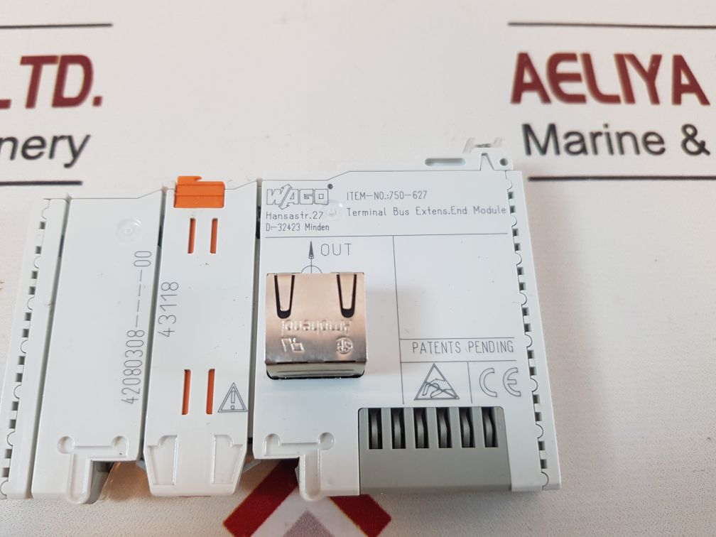 Wago 750-627 Terminal Bus Extens.End Module