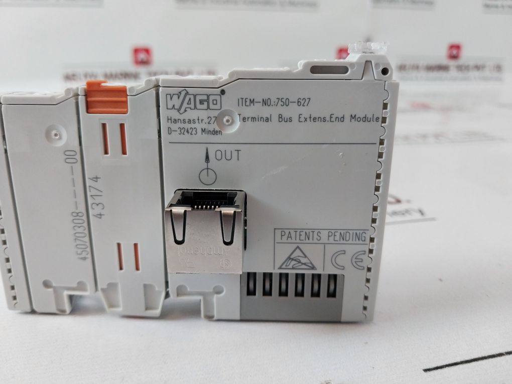 Wago 750-627 Terminal Bus Extens. End Module