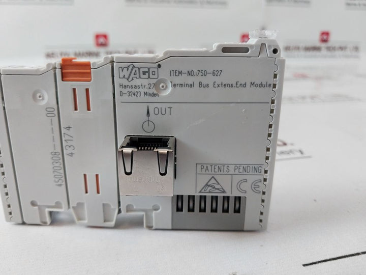 Wago 750-627 Terminal Bus Extens. End Module