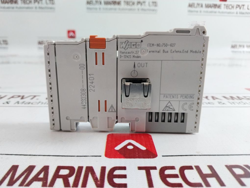 Wago 750-627 Terminal Bus Extens. End Module Free Shipping By Express