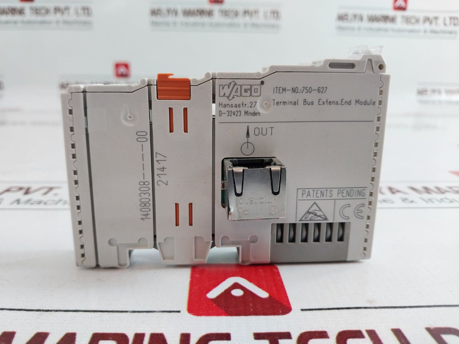 Wago 750-627 Terminal Bus Extens.End Module 14080308----00