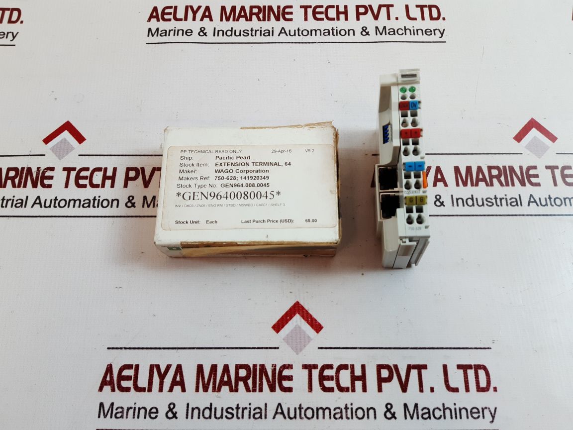 Wago 750-628 Coupler Module
