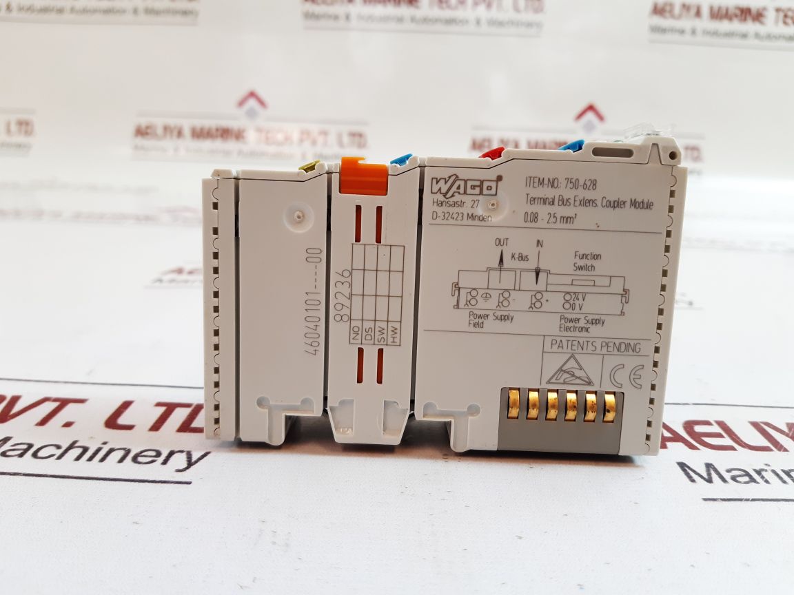 Wago 750-628 extension coupler module