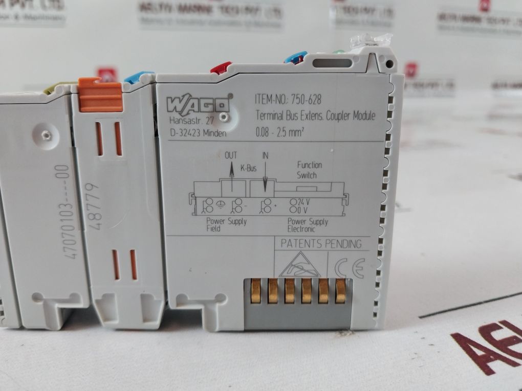 Wago 750-628 Coupler Module Free Shipping