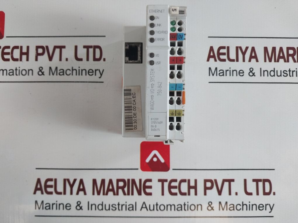 Wago 750-842 Ethernet Controller 24V Dc 