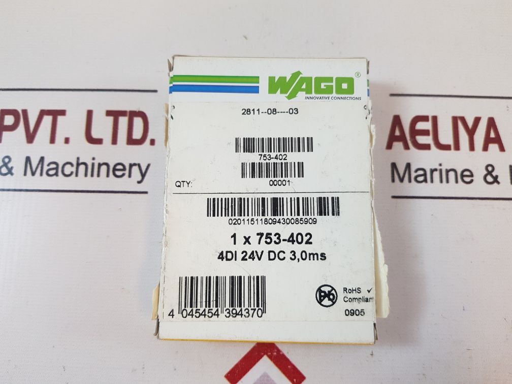 Wago 753-402 digital input module