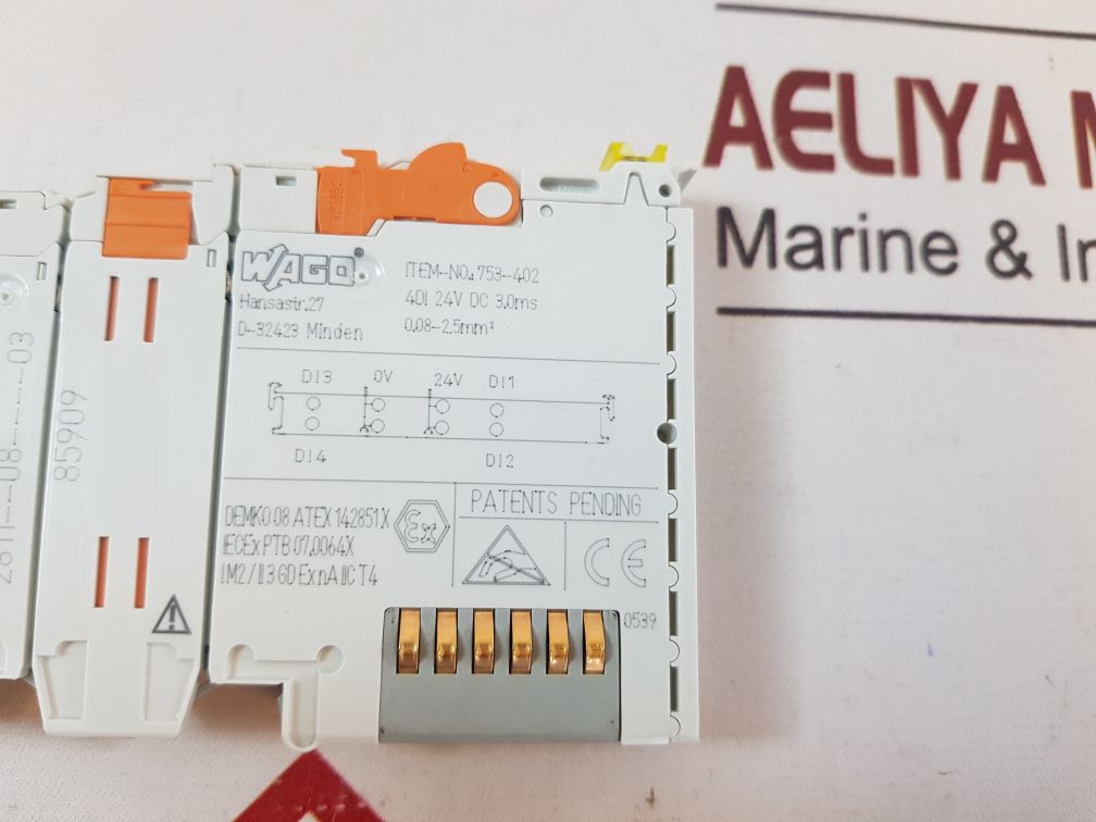Wago 753-402 digital input module