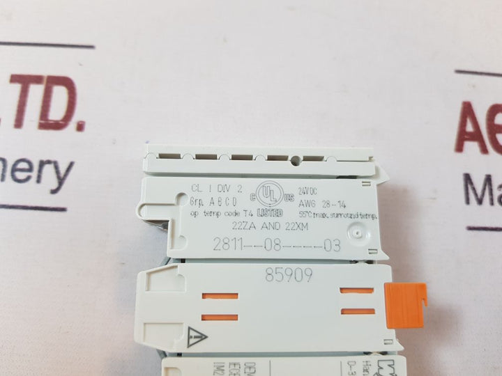 Wago 753-402 digital input module 