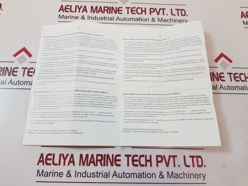 Wago 753-402 digital input module 