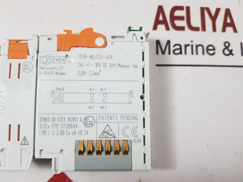 Wago 753-479 analog input module