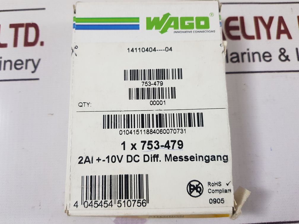 Wago 753-479 analog input module