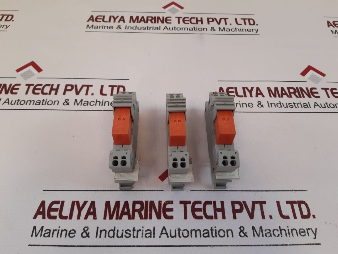 Lot Of 3X Wago 788-102 Relay Socket