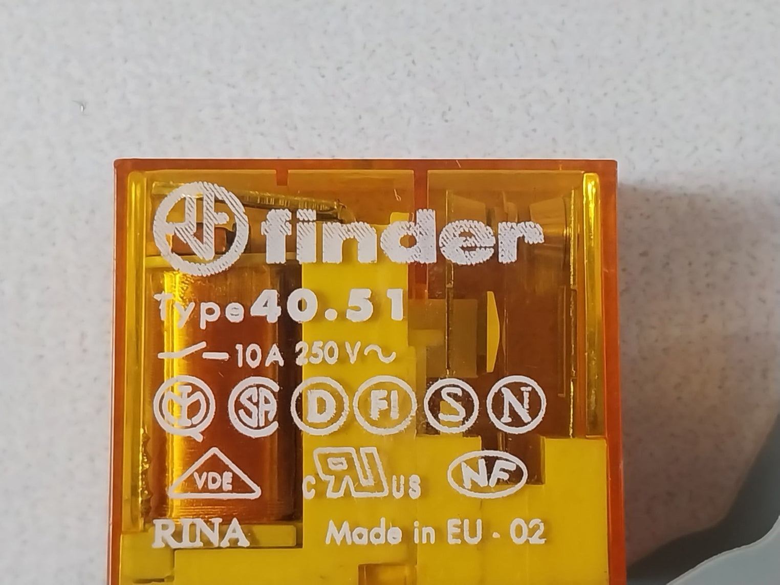 Wago 788-101 Socket With 40.51 Relay Indicator Schrack 250V